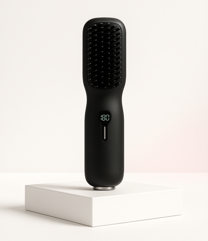 NOMADLISS™ La brosse chauffante pensée pour les femmes pressées